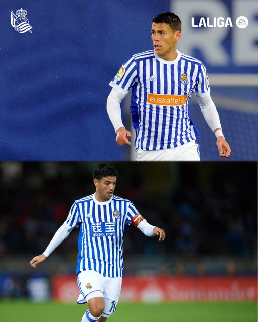 Los mexicanos que han jugado competencia europea con la Real Sociedad 🇲🇽

#LALIGAAmerica #RealSociedadLaLigaAmerica