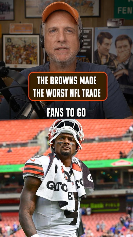 “You have it. This is the worst one ever.”

Bill and House on the worst NFL trade of all time: the Browns’ trade for Deshaun Watson.