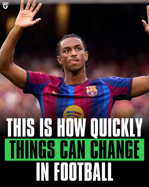 Football can change incredibly fast, and Alejandro Balde’s story is the perfect example🥲