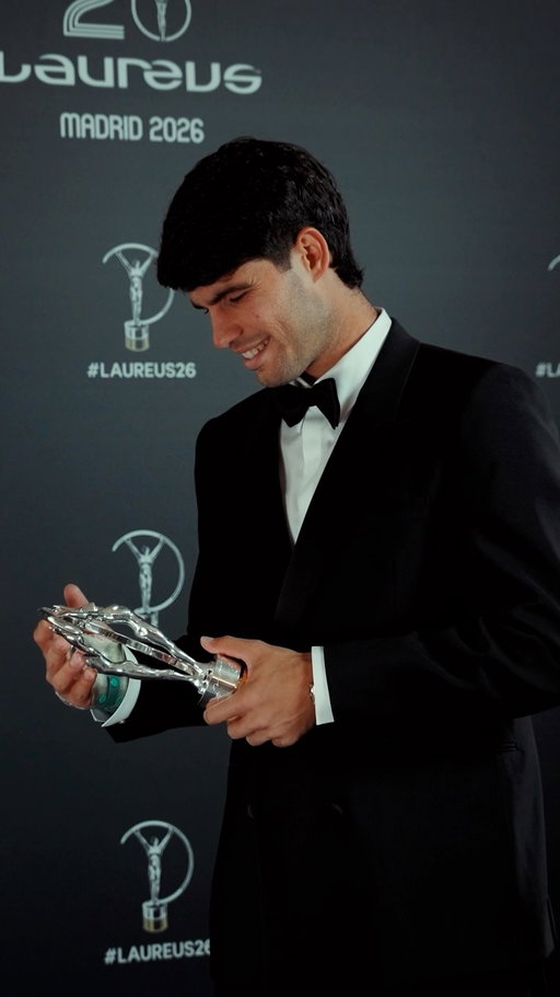 The journey. The work. The people. 

Ahead of his return to court at the @usopen, 2026 @australianopen champion and Laureus World Sportsman of the Year Carlos Alcaraz reflects on an unforgettable 2025 season. 

#SportUnitesUs