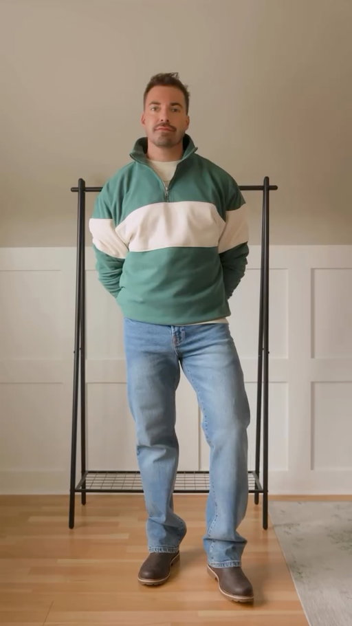 Easy and affordable fall outfit for the fellas. 

A rugby style quarter zip + bootcut jeans + a good pair of boots. That’s pretty much all you need.

Easy to wear, easy to style, and all available in store and online @boathousestores

#bhpartner #ad