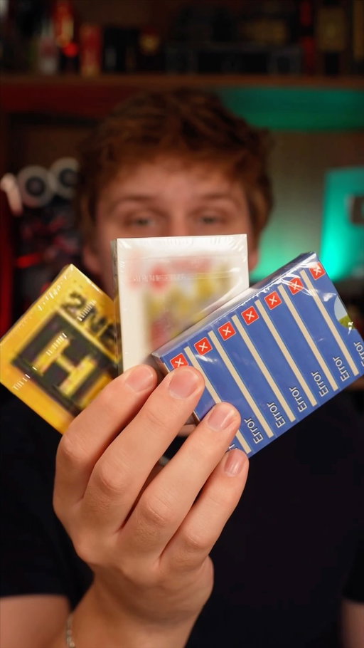 Have you ever seen playing cards that look like this? 😮
•
Cards by: @doublenever 
•
These decks are absolutely insane! ♠️ @doublenever killed it with these cards and I'm so excited to open them all. Which deck do you think I should unbox first?👀
•
#playingcards #unboxing #cards #danielhuckins #reels