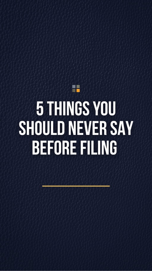 Before you file for divorce, be careful what you say.

Statements about money, the kids, your plans, or your spouse can come back to matter later.

An attorney can help you understand what to avoid saying and what you should be documenting instead.

Your words matter more than you think.

Legal Disclaimer: The content of this video is for informational purposes only and is not legal advice. You should only obtain legal advice from a licensed attorney in your state.