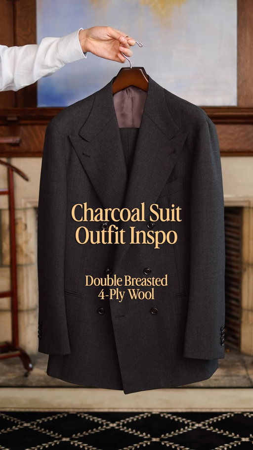 Everyone talks about navy. Not enough people talk about charcoal.

Navy is the default recommendation for a reason. It is versatile, approachable and works across almost every context. But charcoal does something navy cannot. It has a depth and seriousness to it that feels more formal without tipping into black, and a warmth that makes it significantly more interesting to dress around. Where navy can start to feel predictable, charcoal always feels considered.

This suit is made in VBC 4-Ply, a fabric I keep coming back to. It holds its shape, drapes beautifully and is porous enough to perform well even in warmer weather. 

The light blue shirt softens the formality of the charcoal without losing any of its intention, and the brown suede oxfords are what tie the whole combination together. Suede specifically works better here than a polished leather, it keeps the outfit from reading too stark and adds a warmth that complements the depth of the charcoal beautifully.

If you have been sleeping on charcoal, this is your sign to move it up the list.

Jacket: @Sartoria_raffaniello DB VBC 4-Ply 
Shirt: Light Blue Giro Inglese @propercloth (use code ZaneL10)
Tie: Block Stripe Grenadine @drakesdiary
Shoes: Brown Suede Oxfords @myrqvist