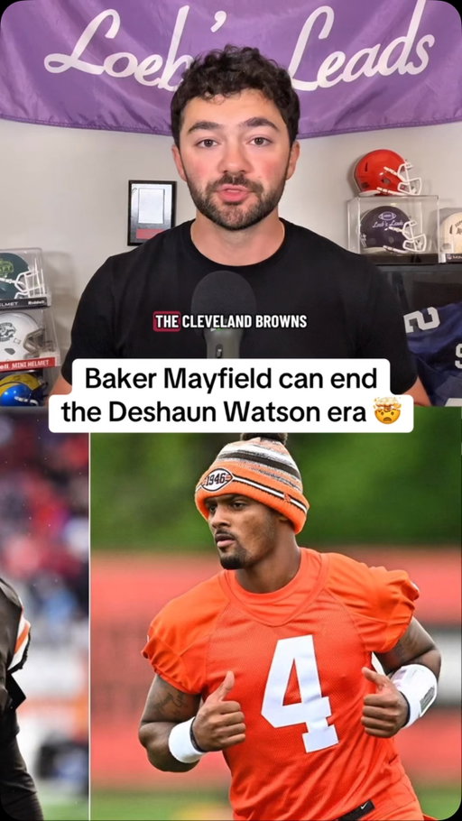 Baker Mayfield can be the one who ends the Deshaun Watson era in Cleveland. Wow. #nfl #football #browns #clevelandbrowns #cleveland