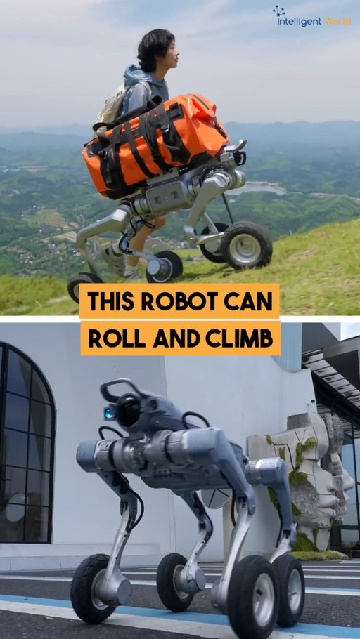Wheels are cheap in energy terms. Legs are not. Every step burns power, which is why terrain capable robots have historically traded endurance for reach.

@Unitree Robotics's AS2-W Super Athlete refuses that trade. Seven inch wheels carry it above 6 meters per second on flat ground. When the surface turns to gravel, stairs, or a slope of around 45 degrees, the legs take over. Obstacles up to 80 centimeters stop being obstacles.

I went through the specs expecting speed to be the headline. It was not. The number that stood out was range: over 30 kilometers unloaded. That figure only works because the robot is not walking the easy stretches.

The second number matters more for anyone building on top of it. Developers can add up to 150 TOPS of onboard compute, alongside LiDAR, cameras, and an intelligent side follow system that tracks a person and moves alongside them.

That reframes the machine. Less a mobility demo, more a mobile compute platform that happens to reach places wheeled robots cannot.

For industrial inspection, security patrols, and equipment transport, the limiting factor was rarely ambition. It was an endurance and perception budget. Both just moved.

Don't miss out on the latest AI advancements! Make sure to follow my channel!

#AI #Robot #Engineering #MachineLearning #Robotics #Innovation #Automation