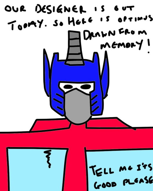 More than meets the MS Paint. Show us your Optimus Prime doodle 🖌️