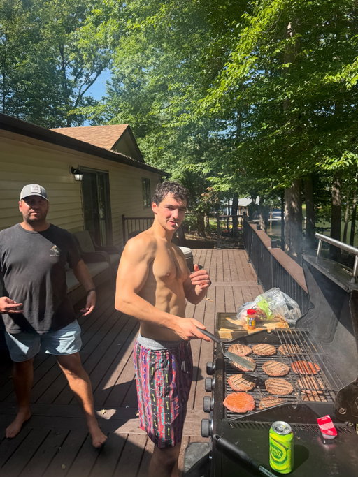 Imma be

Summer tomatoes like winter cockles

Wild blueberries for the bears and I

Small fish, big pond.

Daily dose

My mom and sisters live by this torture device. I think it’s a sham.

HEAVE

very good bbq

Cried shortly after this

Chili 🤝 lime 🤝 fish sauce

Capt let me drive da boat 🙂‍↕️

Great idea

Dostoevsky in public (I can’t read)