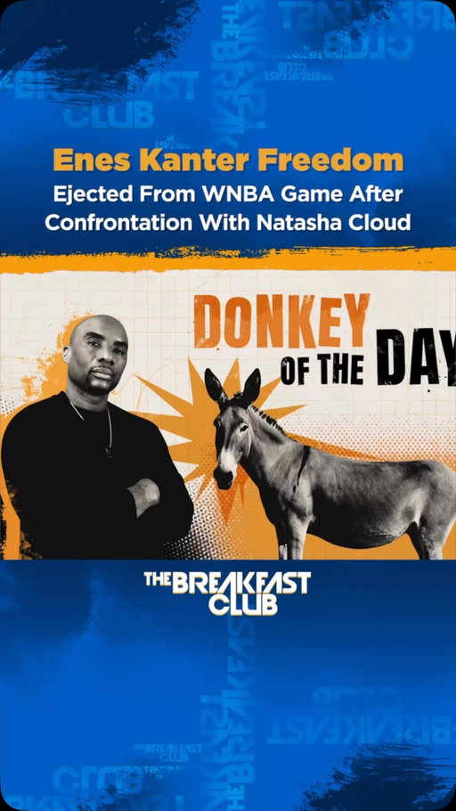 🚨 Donkey of the Day goes to former NBA player Enes Kanter Freedom for going hard over a nonexistent issue and for his confrontation with Natasha Cloud! 👀@CTHAGOD breaks it all down in today’s #DOTD, powered by @msllegal. 🐂 #MichaelTheBull #TheBullNY
