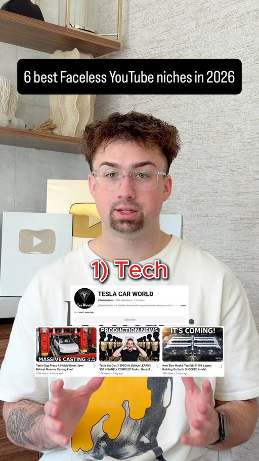 6 Best Faceless YouTube Niches to Start In 2026