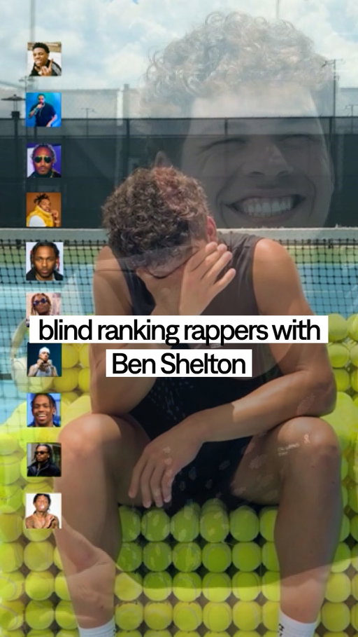 On court with @benshelton as he ranks his top 10 favorite rappers.