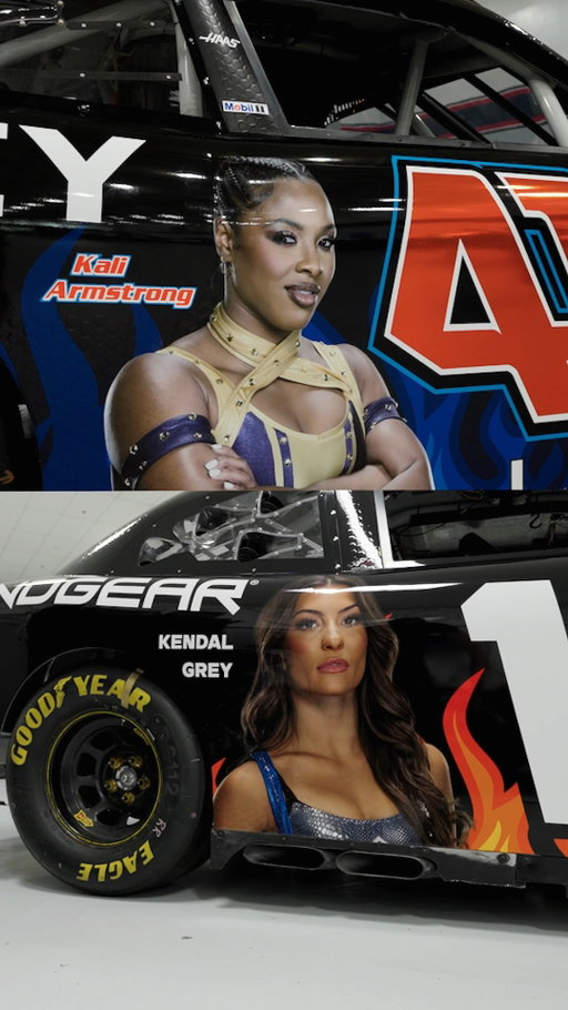 Things are heating up in the NASCAR O’Reilly Auto Parts Series and WWE NXT!

@sam_mayer_ and @williamsawalich will be ready with fire paint schemes 🔥