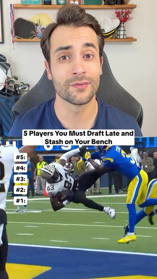 These 5 players are MUST-DRAFT targets you should be stashing on your bench 🤔

Follow @fantasybuff14 for more #fantasyfootball content to help you dominate your draft!