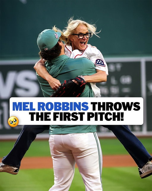 No one has ever been more excited to throw out a first pitch than Mel Robbins was before “Let Them” Night at Fenway Park last week! 🤩