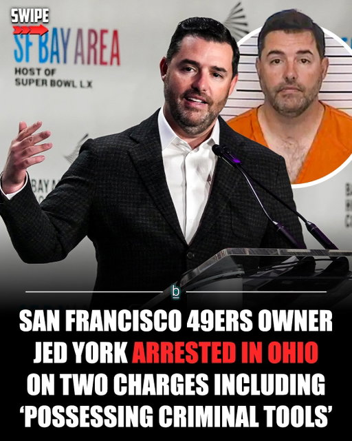 San Francisco 49ers owner Jed York was arrested in Ohio over the weekend on two misdemeanor charges: disorderly conduct and possession of criminal tools. 🚔

York was taken into custody Sunday in East Palestine while police were assisting the Mahoning Valley Human Tra*ficking Task Force. 

He was originally arrested on suspicion of engaging in pr*stitution, but that charge was later amended to disorderly conduct. 🤔

York pleaded no contest to both charges Monday, posted a $5,000 bond and was released. He was sentenced to one day in jail, credited with time served, and fined $1,150.

As part of the plea deal, $160 confiscated by authorities was transferred to the human tr*fficking task force, York got his phone back and completed an online course. 📲

The 46-year-old has deep ties to the Youngstown area, where his family has roots and where he attended Cardinal Mooney High School.

York has served as the 49ers’ CEO since 2008 and became the team’s principal owner in 2024. 🏈

His arrest and plea deal could also make him subject to NFL discipline under the league’s Personal Conduct Policy.

Follow 👉 @brobible for all things “dude” 😎 

#nfl #football #guys #men #dudes