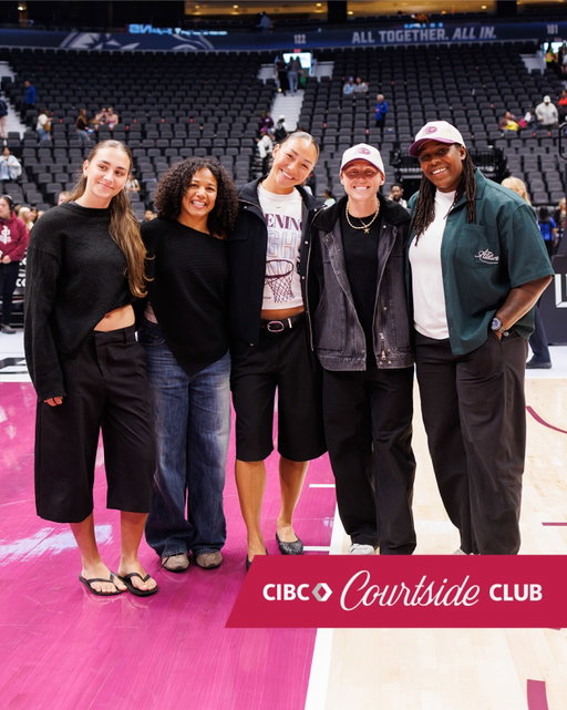 So many friends in Van City, how lucky are we! 😍

Courtside Club presented by @cibc