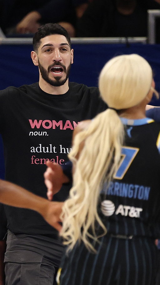 Following Enes Kanter Freedom's courtside ejection from a WNBA game, a report says the ex-men's basketball star and women's "draft prospect" won't be allowed to play. Rob Schmitt unpacks that plus other recent hypocrisy in the league.