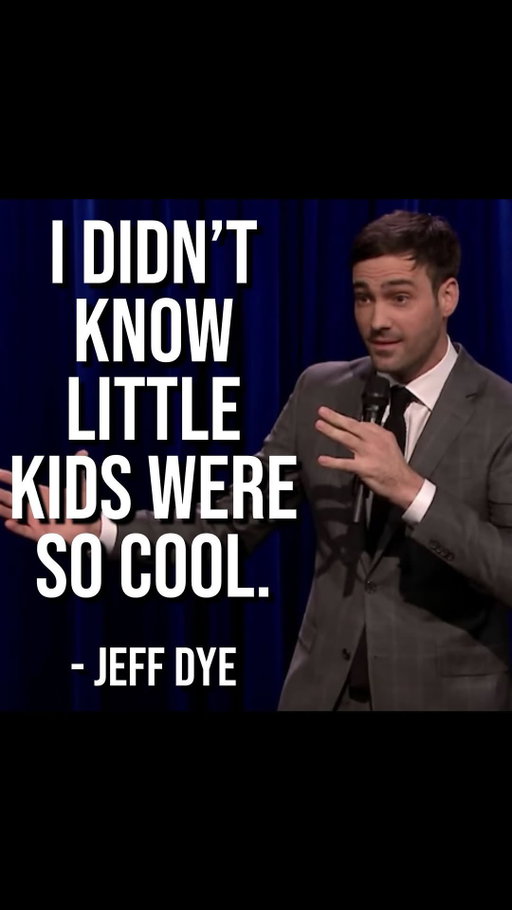 I didn’t know little kids were so cool