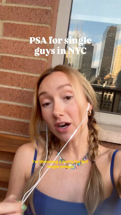come hang August 27th if u wanna meet hotties in nyc 💛 link in bio to join