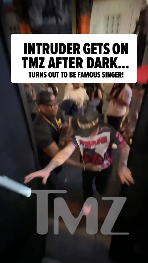 🚨Chaos erupted on Hollywood Blvd late Saturday night as the TMZ After Dark bus was hit with an unexpected visitor 😟