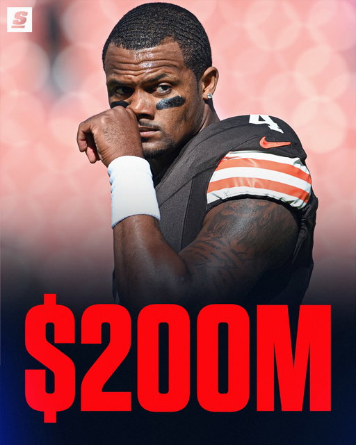 Deshaun Watson’s contract has a “built-in poison pill” meaning if he’s on the roster by March 13th a $200M guarantee kicks in OR they can cut him before March 13th to spread his $86.2M dead cap hit between 2027 and 2028 😱💸
[h/t @spotrac]