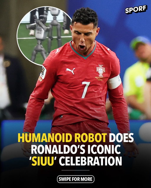 We got robots doing the SIUU before GTA 6 😭🤖

Right after scoring at the World Humanoid Robot Games in Beijing, this football robot went full CR7. 👏

🎥: @skysportsfootball