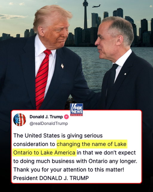 Lake Ontario or Lake America? President Trump is taking his escalating trade fight with Canada to the map with another potential renaming of a major body of water.

The president says the U.S. is giving "serious consideration" to the name change, declaring that America doesn't expect to be "doing much business with Ontario any longer."
