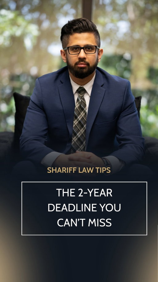 There’s a 2 year deadline after a Texas accident, and it starts running the day of the crash. It’s called the statute of limitations, and missing it can cost you your entire claim. 

Follow Shariff Law to make sure you don’t run out of time.

#injurylawyers #texasinjurylawyers #houstonlawyers