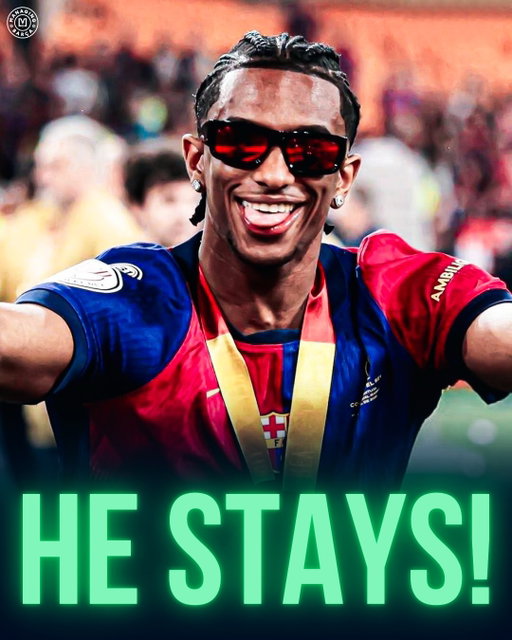 🚨🚨🌕| 𝐁𝐑𝐄𝐀𝐊𝐈𝐍𝐆: Alejandro Balde is now considering to STAY at FC Barcelona, if no appropriate offer arrives — he believes he can CONVINCE Hansi Flick. 

[@rac1oficial] 🔥🔵🔴⚡️