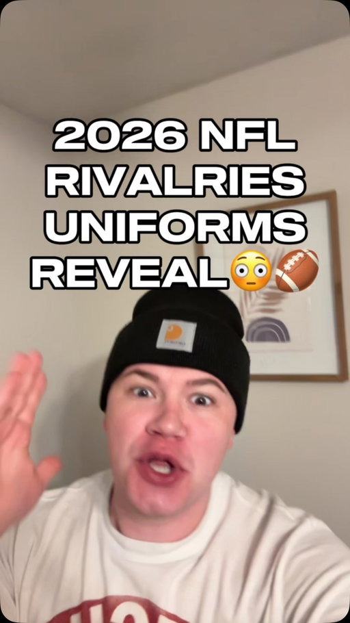 2026 NFL RIVALRIES UNIFORMS REVEAL😳🤣🏈 #nfl #football #sports #skit #funny