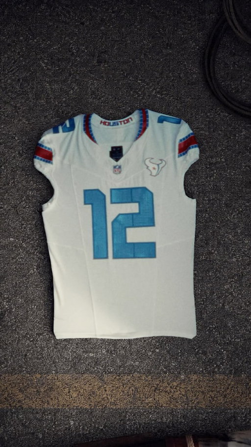 Heavy in the H. 

The Houston Texans Rivalries jersey will be available 9.1 on Nike.com
