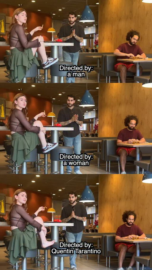 Who directed it best? A man, a woman, or Quentin Tarantino?