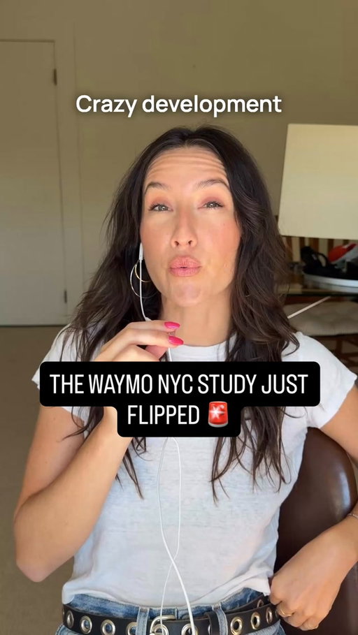 Last week I broke down a misleading study claiming Waymo crashes caused more serious injuries and deaths than New York’s professional drivers. The correction was buried in a footnote while the original headline kept spreading. By Friday the study got fully updated.