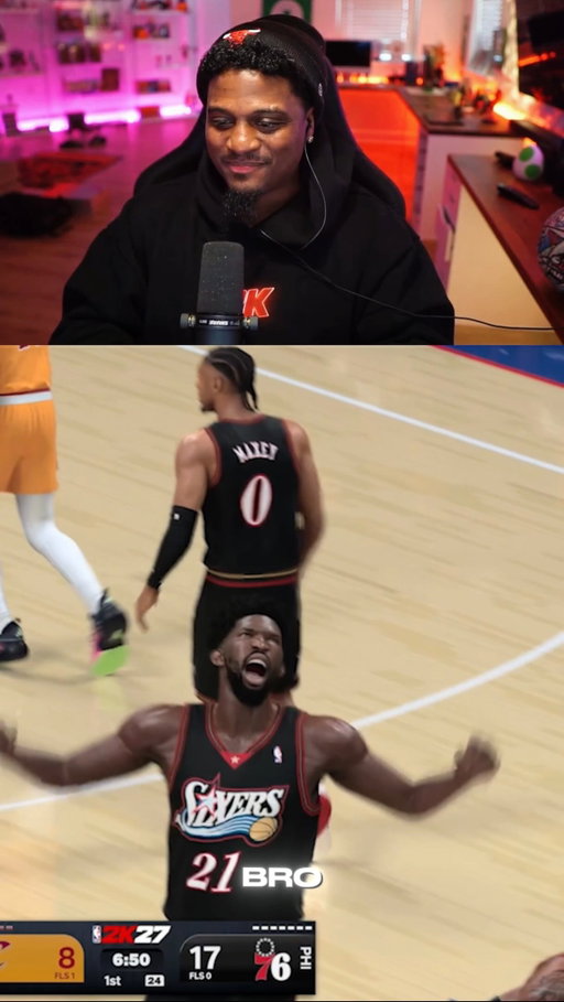 Got to participate in the creator early access for @nba2k 27

Very first thing I did was turn on Hall of Fame and take on the Sixers ☠️☠️

Don’t exactly know how they’re going to do in real life, but in the world of 2K, good luck this year ✌️✌️🤣

#nba2k #reels #nba #fyp #lebron