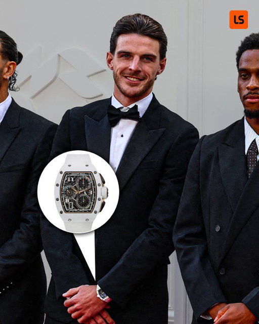 The PFA Awards are DRIPPING in ice 💎😮‍💨