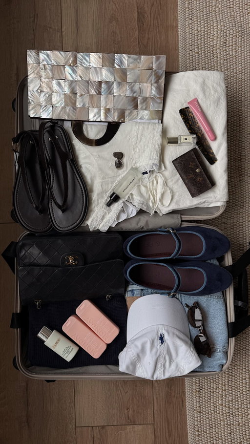 Ready for a little bit of euro summer ✨

This girl is heading to Brugge, Brussels, Antwerp, Biarritz, San Sebastián and Madrid so if you have any recommendations please LMK!! 

#packwithme #pinterestinspo #aestheticsuitcase #travelaesthetic #whatsinmybag