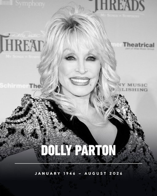 Country music icon, actress, and philanthropist Dolly Parton has died at 80 years old. Link in bio for more.