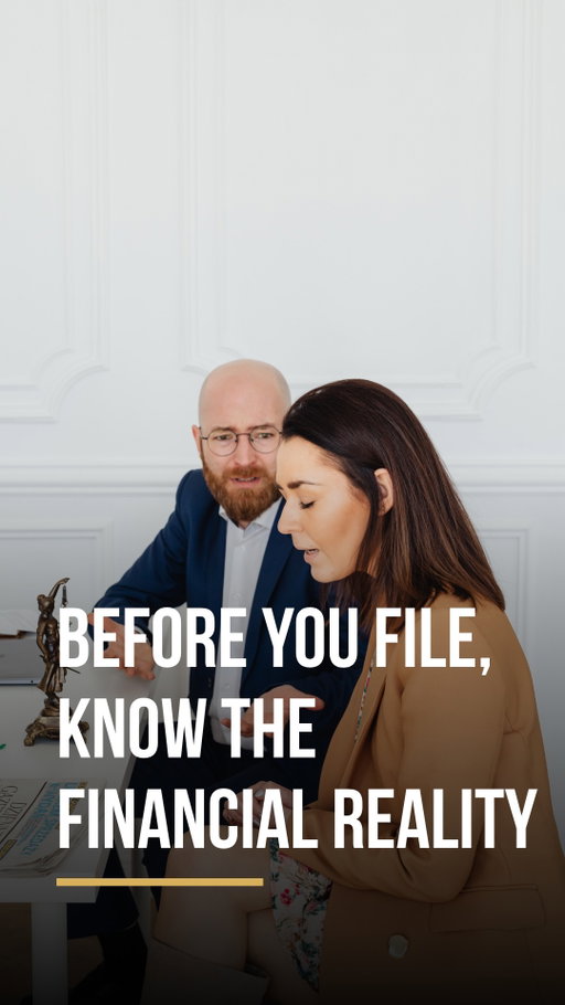 Divorce is emotional. The financial impact is real.

Before you file, know what your income, assets, housing costs, and long-term finances could actually look like after divorce.

This isn’t about telling women to stay. It’s about making sure you don’t make one of the biggest financial decisions of your life without understanding the numbers.

Know the number before you sign.

The content of this video is for information only and is not legal advice. You should only obtain legal advice from a licensed attorney in your state.