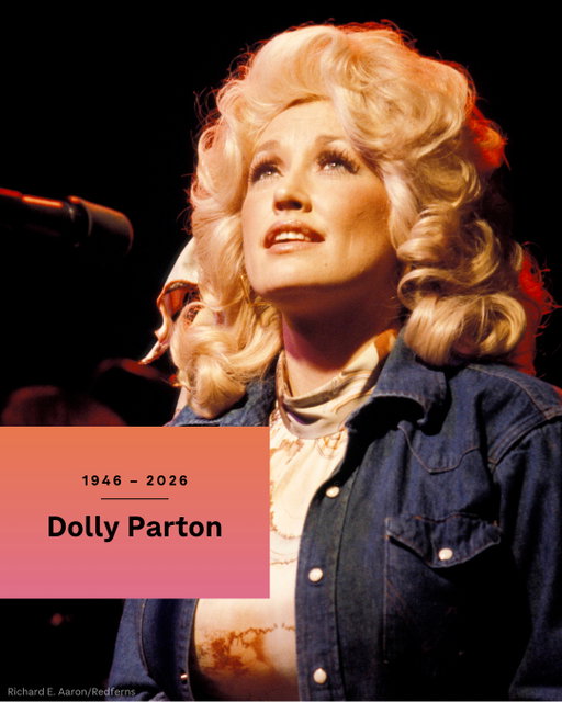 Dolly Parton, one of country music's most singular performers, has died at age 80.⁠
⁠
"A rhinestone life that shone bright enough for the world to see, Dolly will forever stand as an inspiration not only through her timeless music and prolific songwriting, but also her wit, warmth, and kindness that made us all feel like family," read a statement from her family on social media.