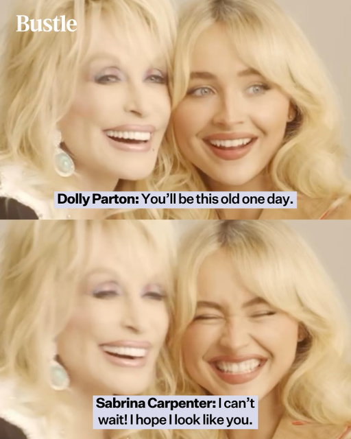 Just thinking about this sweet moment between Dolly Parton and Sabrina Carpenter. 😭 Rest in peace to an icon we can all only hope to grow up and be like. 🤍

Photo/Video: #DollyParton & #SabrinaCarpenter on IG/#Barbie