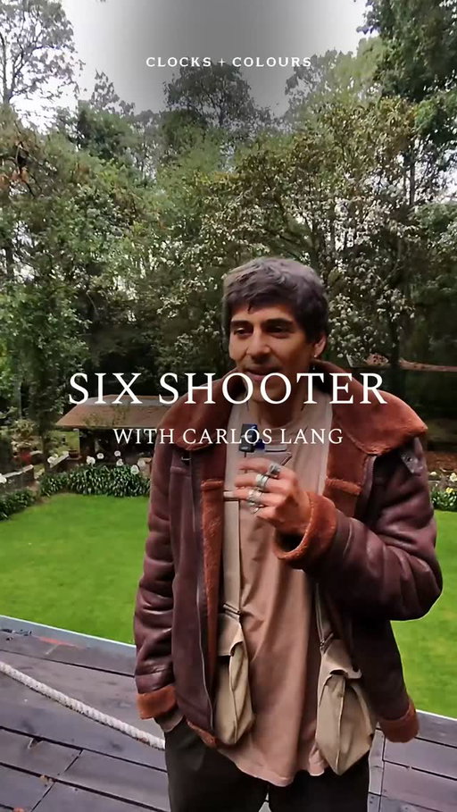 Six questions. No filter. Welcome to Six Shooter. ⁠
⁠
Episode 1: Carlos Lang (@care_much). Artist, photographer, sculptor, and a dear friend.