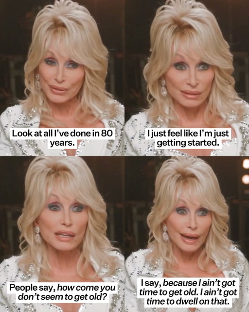 Dolly Parton said that. And that. AND THAT. 

Photos: Getty, People, Disney