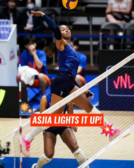 #VNL2026 STANDOUT PERFORMER

Always ready to make a big play, Asjia O'Neal finished VNL tied as the United States' 4th leading scorer with 81 points on 53 attacks, 24 blocks and 4 aces. 

📺 Relive the excitement of VNL on VBTV - details in bio
🏐 #Volleyball #BePartoftheGame