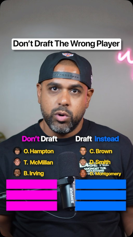 Avoid THESE draft mistakes in your fantasy leagues this year 🙅‍♂️