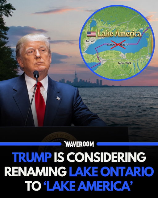 Follow @waveroom.toronto for more Toronto content! 

U.S. President Donald Trump says his administration is giving “serious consideration” to changing the name of Lake Ontario to “Lake America,” tying the idea to ongoing tensions with Ontario.

The comments come amid escalating trade tensions between the U.S. and Canada, including disputes over tariffs and recent exchanges between Trump and Ontario Premier Doug Ford.

📸: x//realdonaldtrump

DM us your videos/photos to be featured on the page!