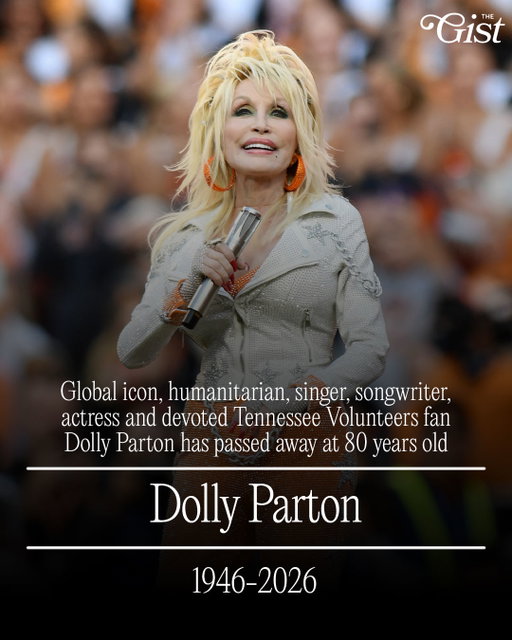 We will always love you, Dolly. 🤍⁣
⁣
Global icon and humanitarian, Dolly Parton, known to the world as a beloved singer, songwriter, philanthropist, actress, playwright, and author died peacefully today in Nashville, Tennessee. She was 80 years old. 🕊️⁣
⁣
#popculture
