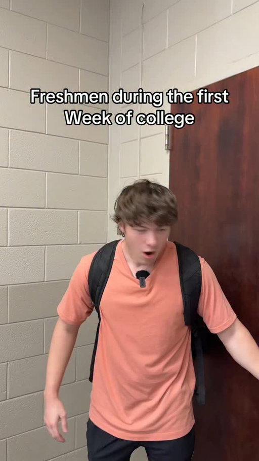 It’s a stressful week #college #collegehumor #freshmen #freshmanyear