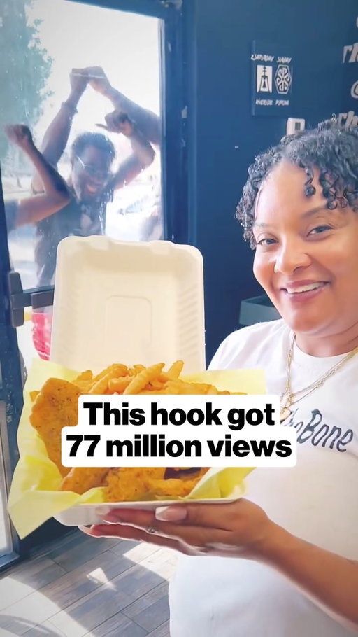 Restaurants are not the only businesses who can use this hook to get thousands of views 🚀