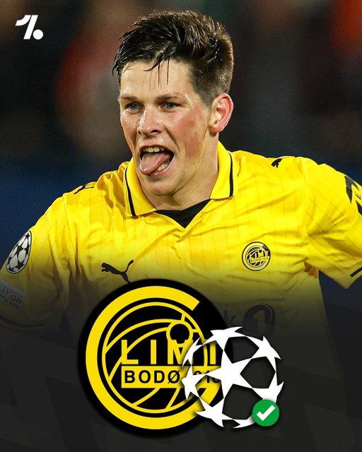 WE GET TO WATCH MORE OF BODØ/GLIMT IN THE UCL THIS SEASON! 🤩🟡🇳🇴

Norwegian heroes of last season's Champions League FK Bodø/Glimt are BACK again after beating Dutch side NEC over two legs to secure a place in the league phase of the competition for 2026/27 🥳

Last season they ripped apart the playbook by beating some of Europe's biggest names, from Inter to Man City, they captured the hearts of football fans across the globe and we can't wait to see them do it again this season 👊

It was the quarter-final stage at which they eventually crashed out last time, with Sporting staging a spectacular in Lisbon to end their dreams of a semi-final spot 💔
