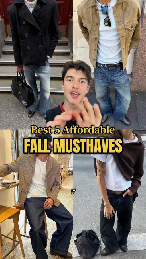 Affordable Fall Must Haves for Men #fashion #mensfashion #fall #fallfashion #style